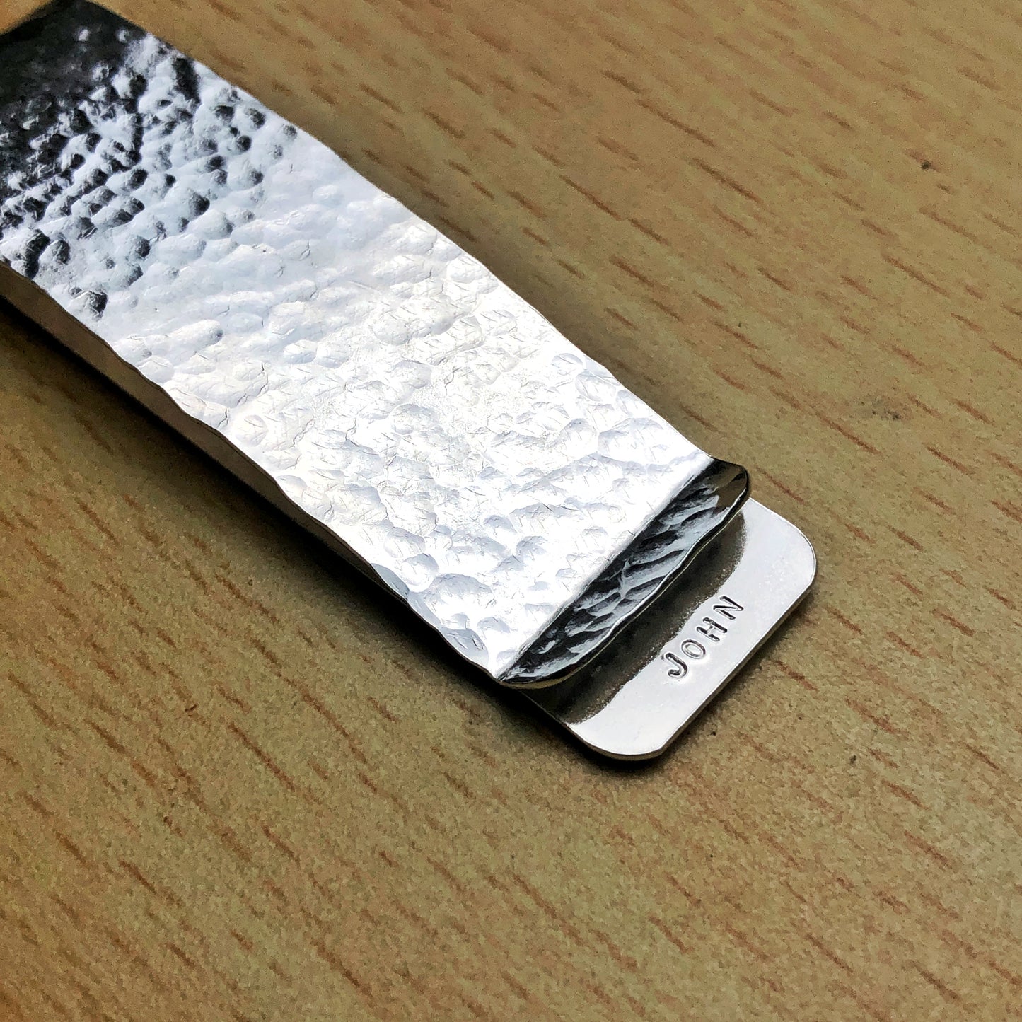 Everyday Workshop - Patterned Silver Money Clip