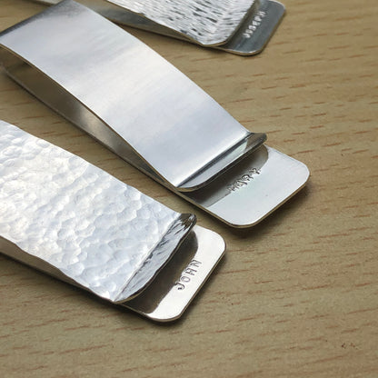 Everyday Workshop - Patterned Silver Money Clip