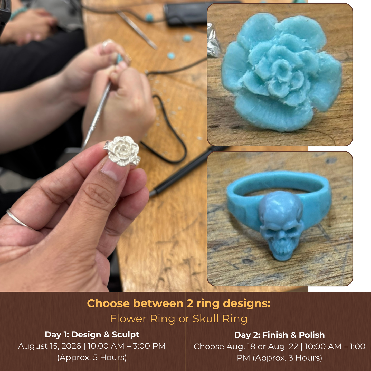 Sculpt-To-Silver Workshop