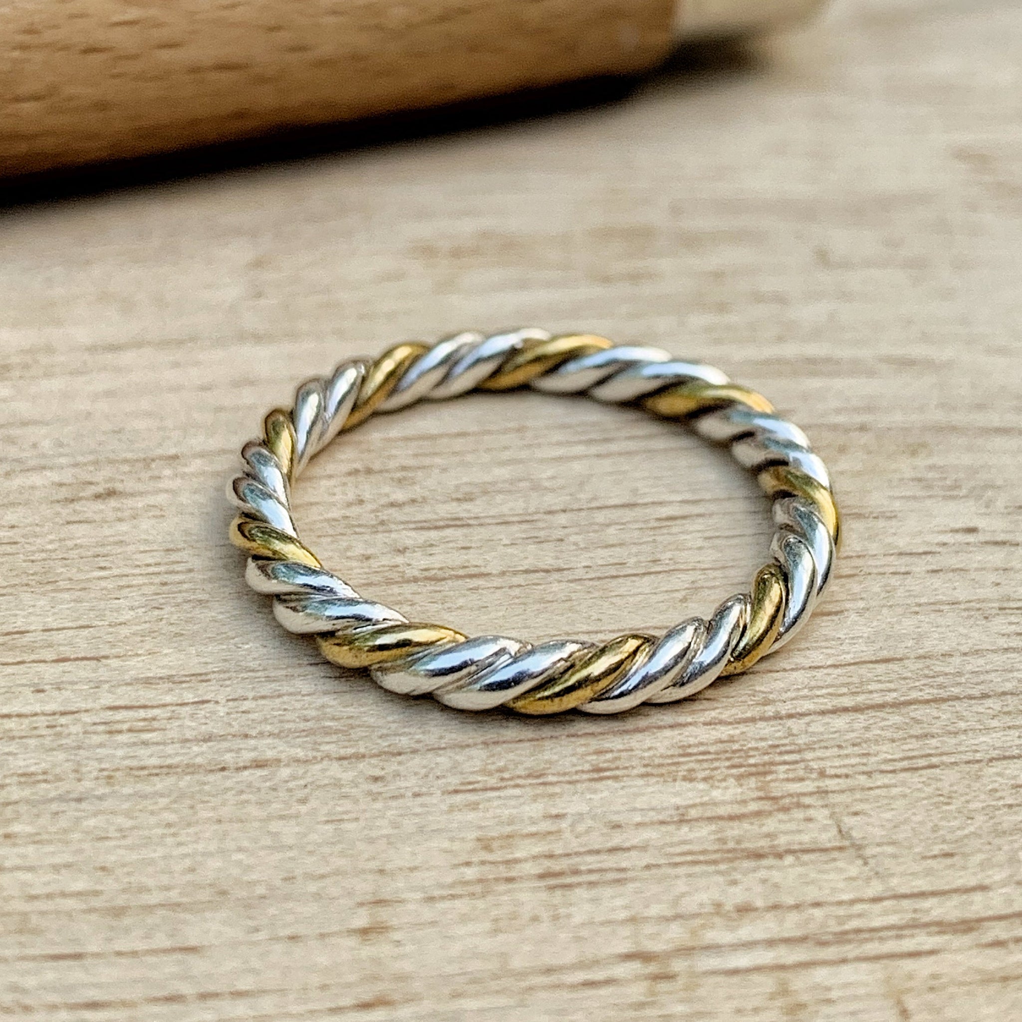 Stackable Twisted Rings Workshop – Metals & Gems Jewelry Studio