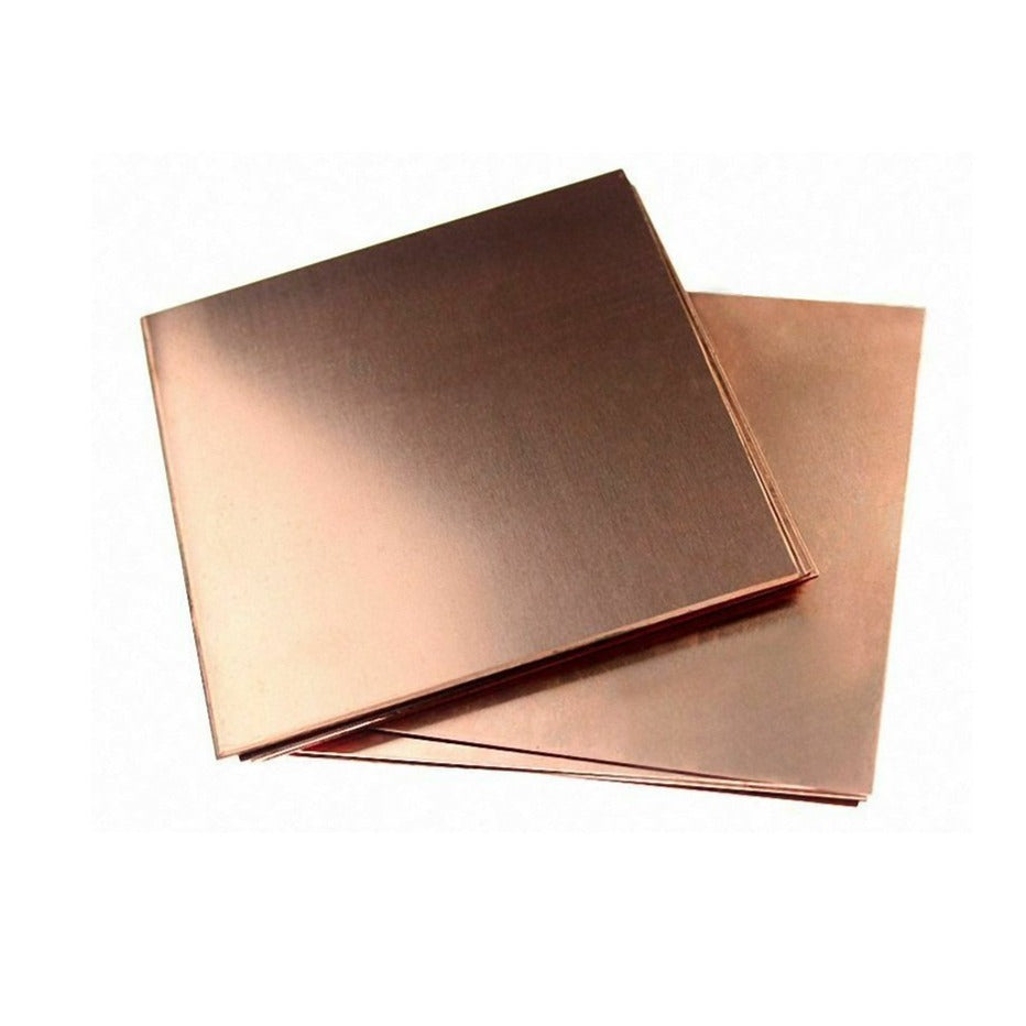 Copper Sheet 0.5mm x 6" x 12" Custom Cut Metals & Gems Jewelry Studio