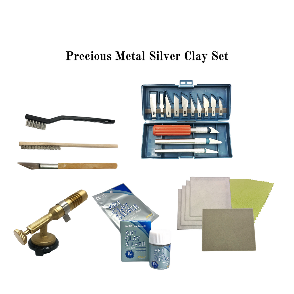 Precious Metal Silver Clay Kit Metals & Gems Jewelry Studio
